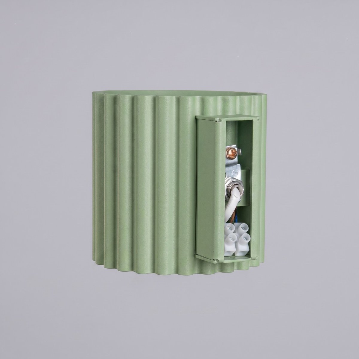 Applique murale Aluminium Sauge G9 1 AURA sauge, EDEN