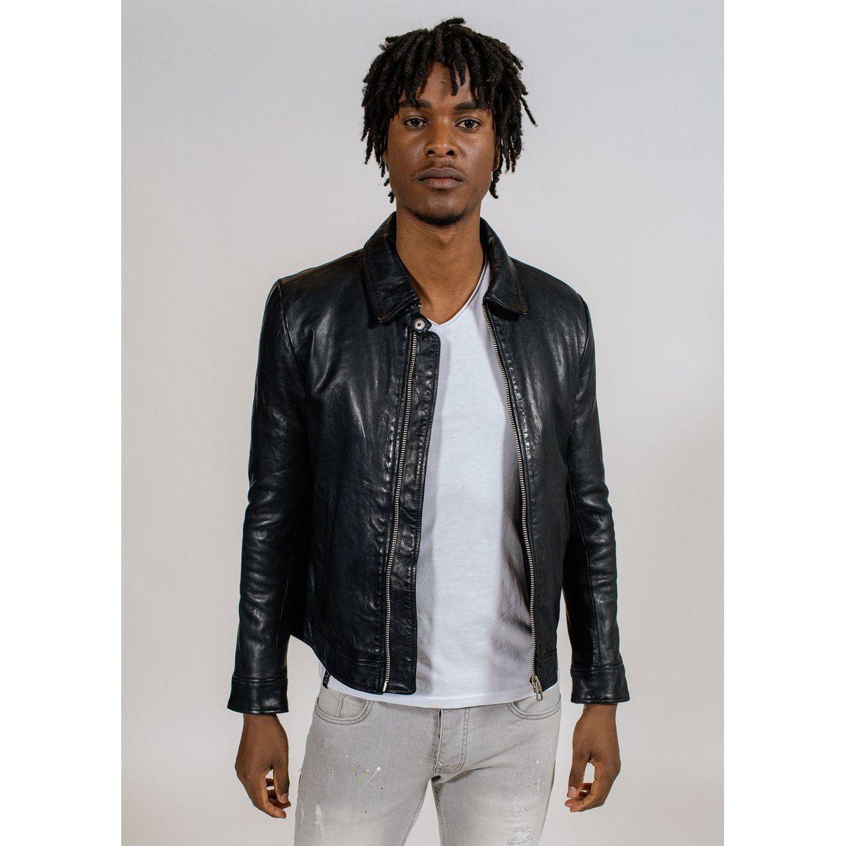 col chemise col chemise NORIS GREEN noir, REDSKINS