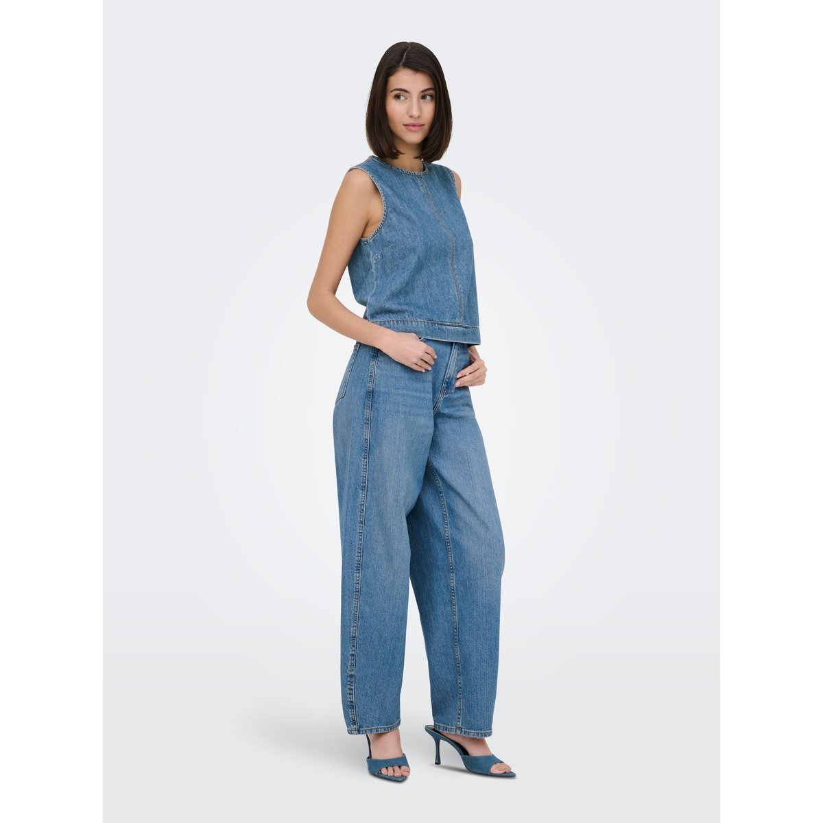 Débardeur bleue - light blue denim, JDY