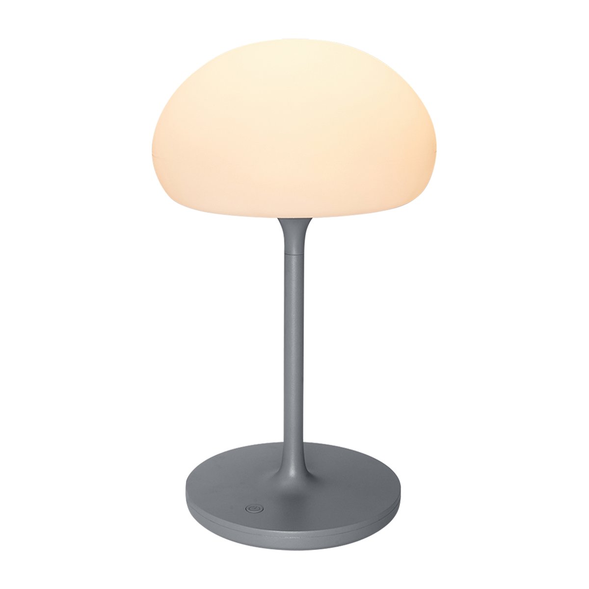 Luminaire nomade Forme champignons et Elégante d'extérieur / 450 Lumen - en plastique, SPONGE gris, NORDLUX