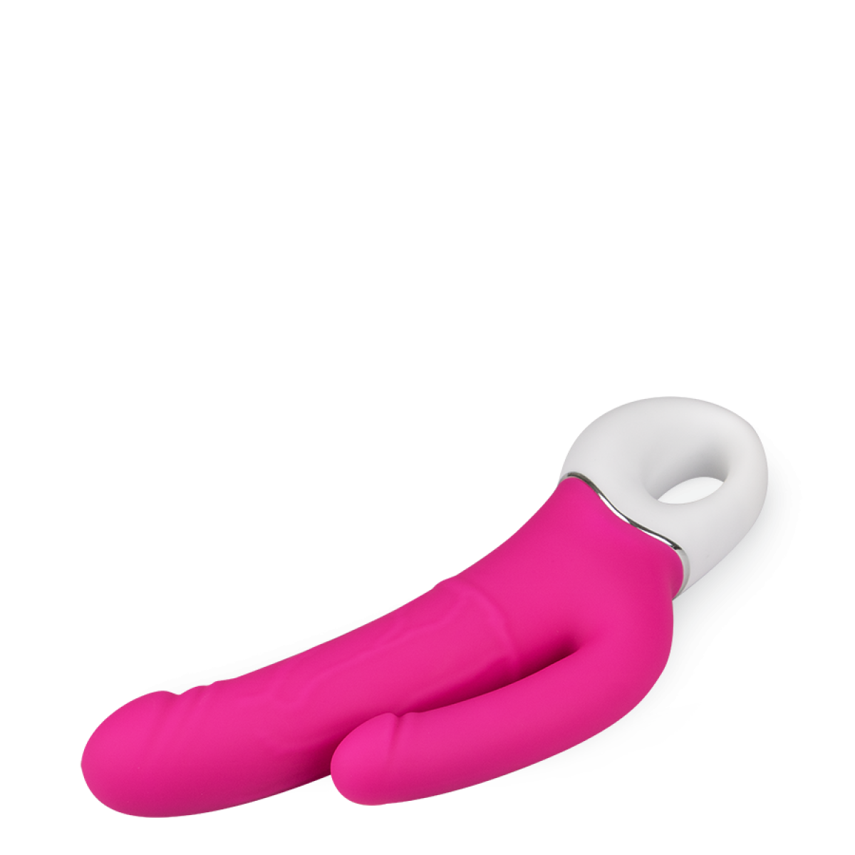 Vibromasseur puissant double gode Jakiro rose, LOVE AND VIBES