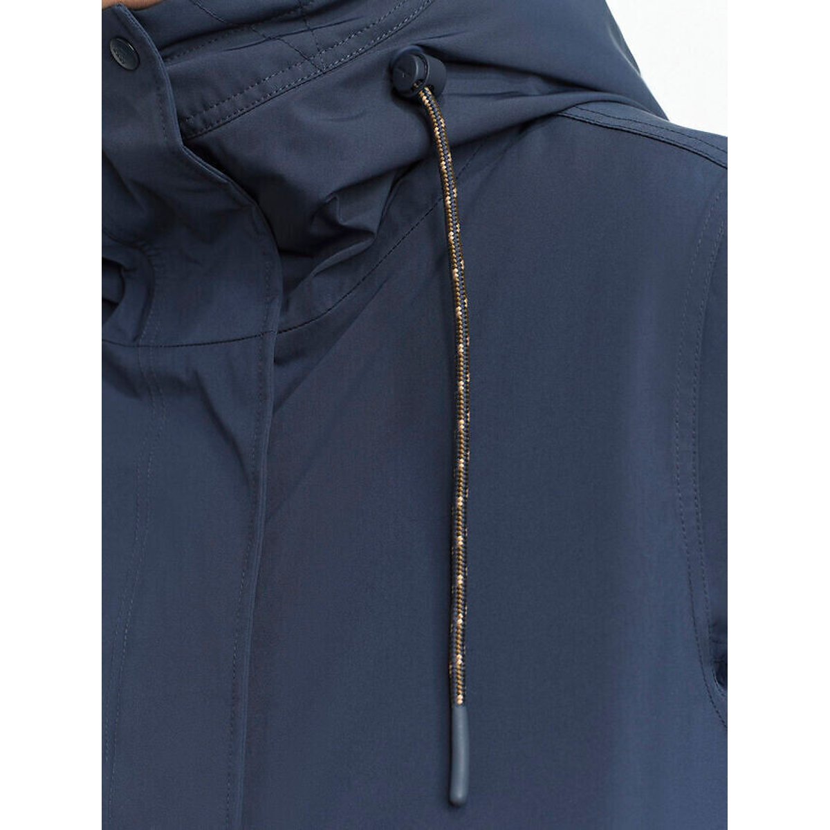 Mittellanger, gesteppter Parka mit Sherpa-Kapuze von MTD® marine, AIGLE