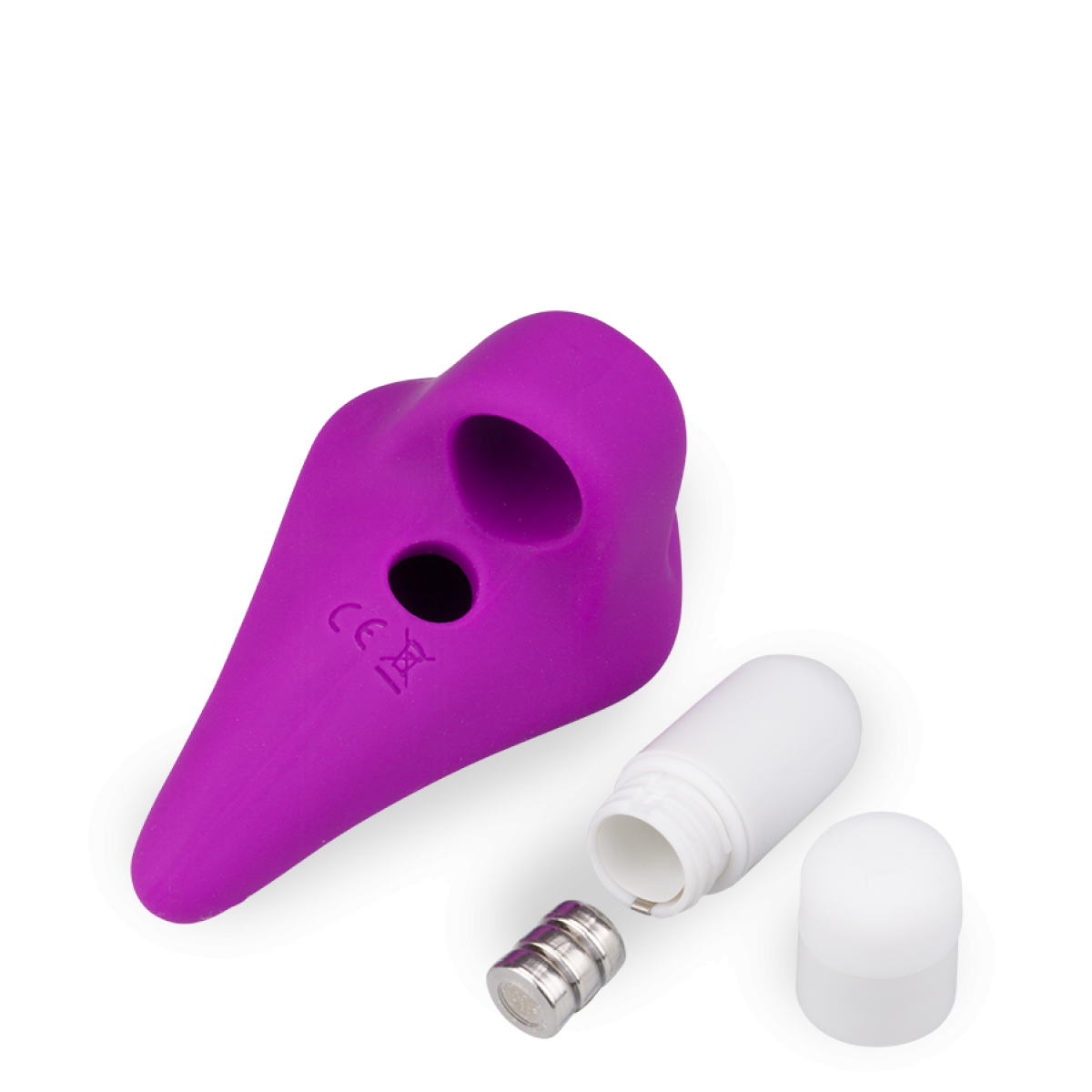 Doigt vibrant Naughty Tongue violet, LOVE AND VIBES