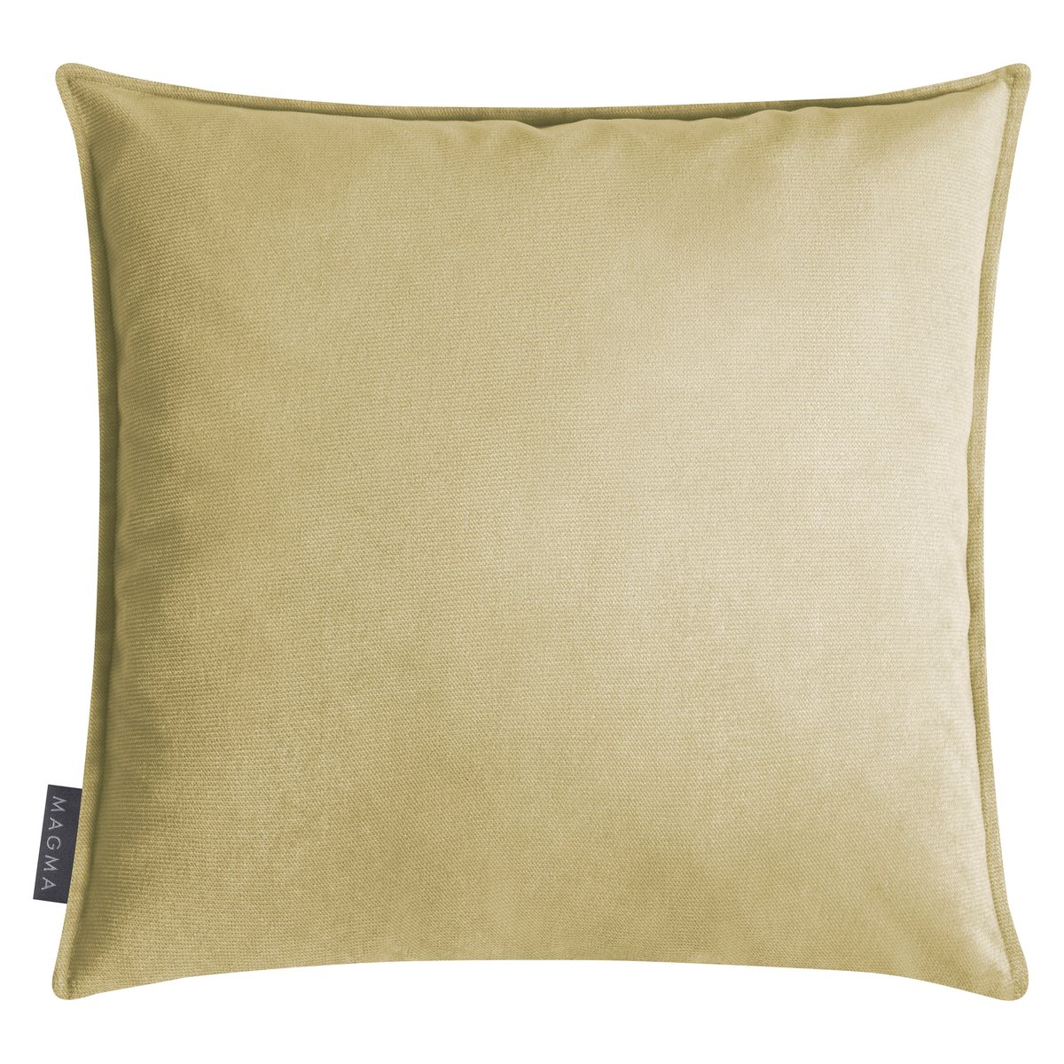 Housse de coussin jacquard NICA damiere vert et blanc, MAGMA HEIMTEX