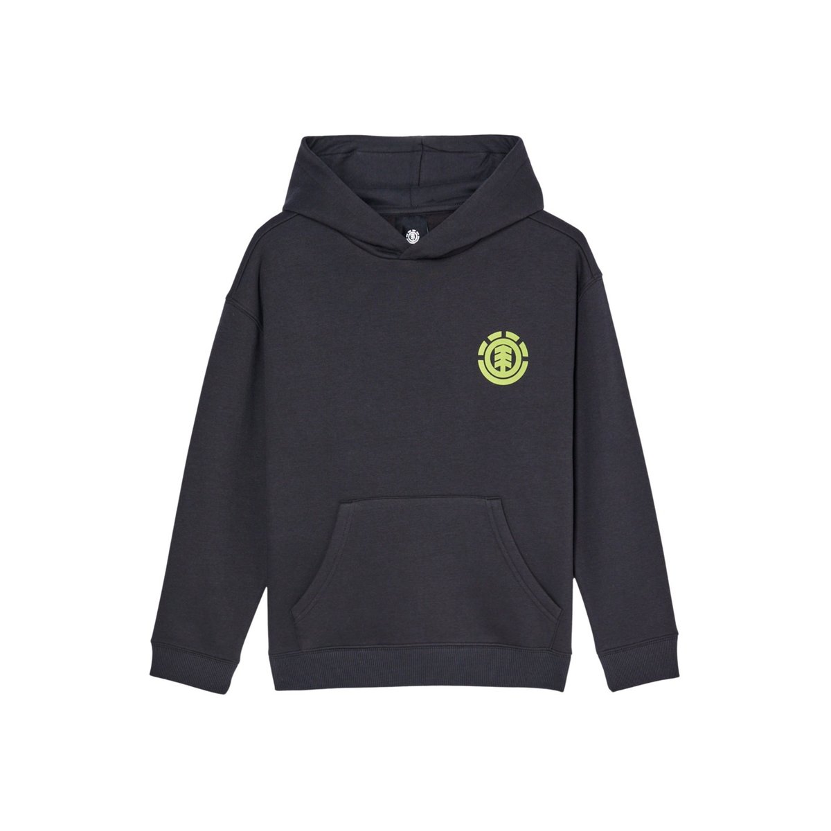 Sweat capuche AMPLI noir off black, ELEMENT