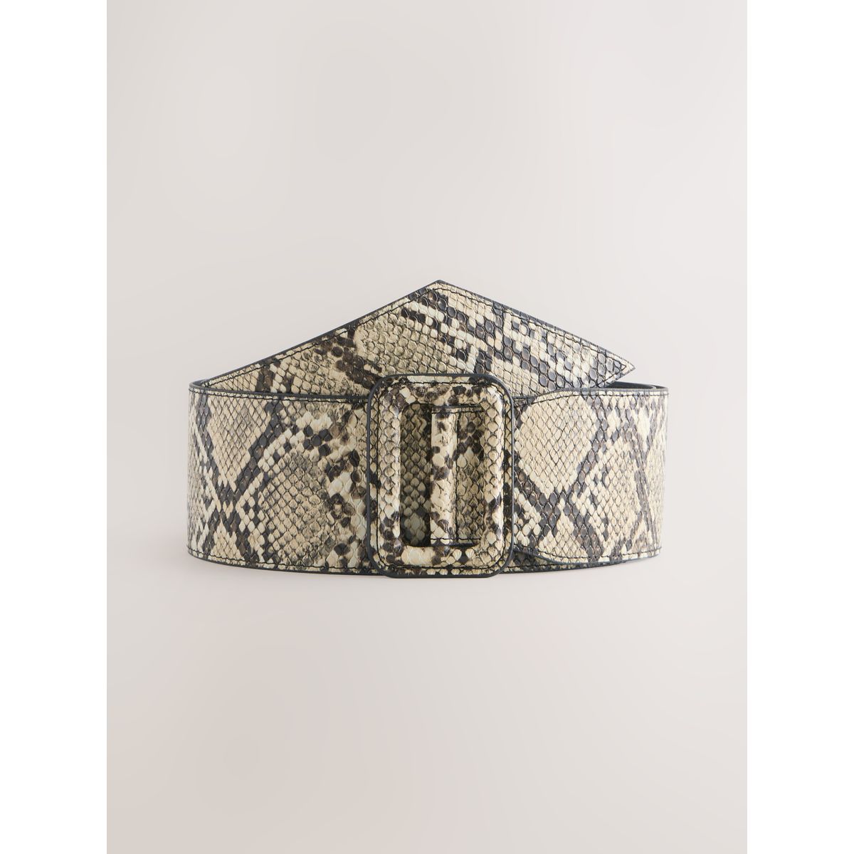 Ceinture large en pu imprimé serpent, NEXT