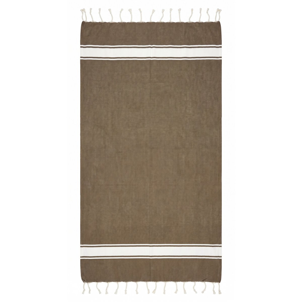 Fouta en coton recyclé 100x200 cm Koh Lipe REVA COLLECTION taupe, SEVIRA KIDS