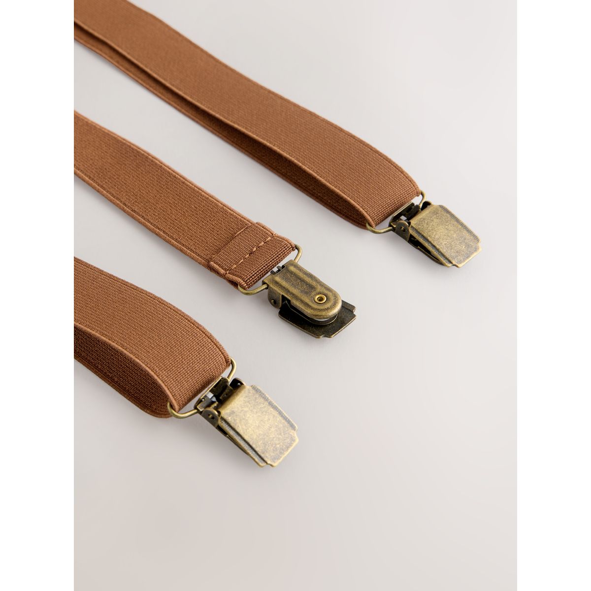 Bretelles fines héritage marron fauve, NEXT