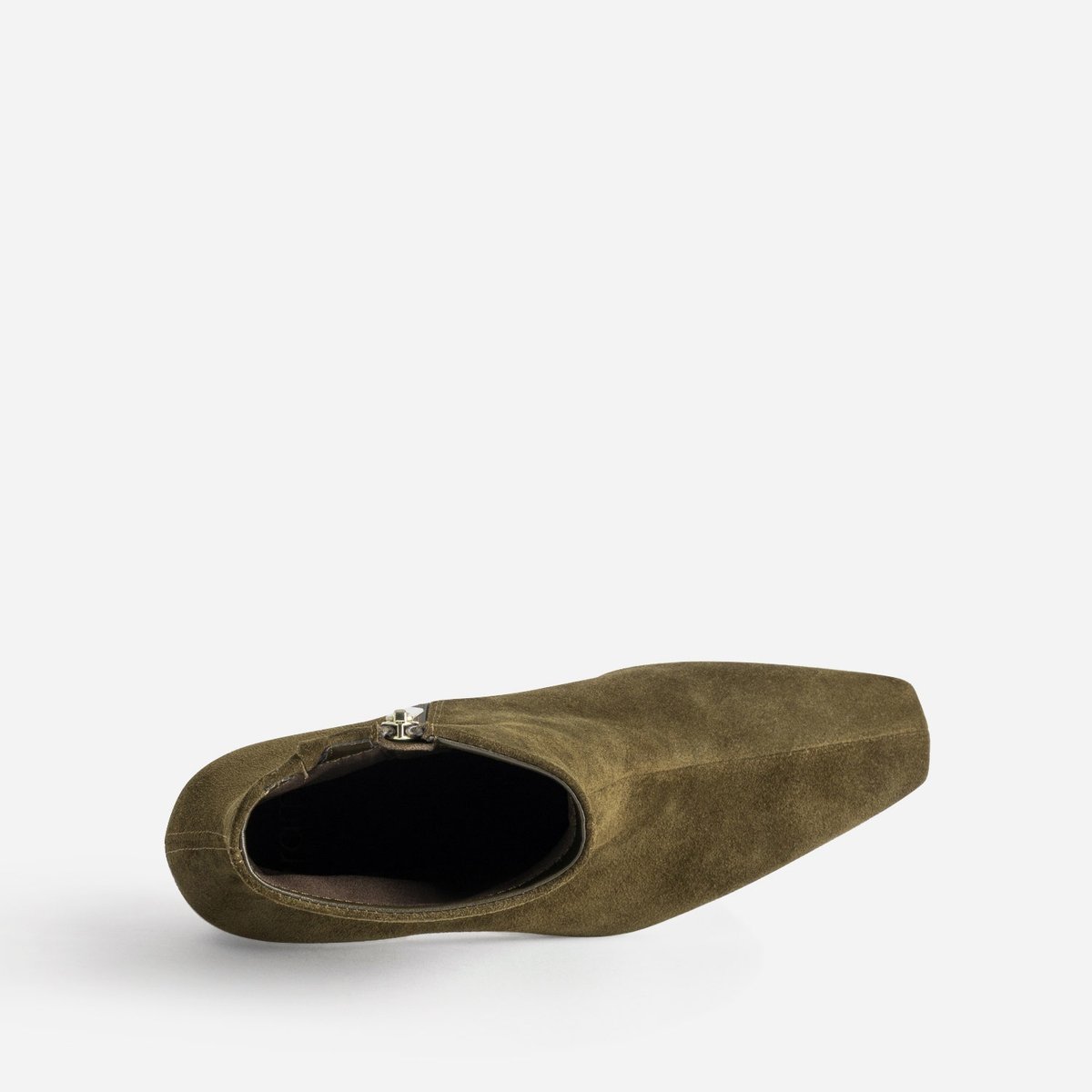 Boots À Talon en cuir NENCY kaki, ERAM