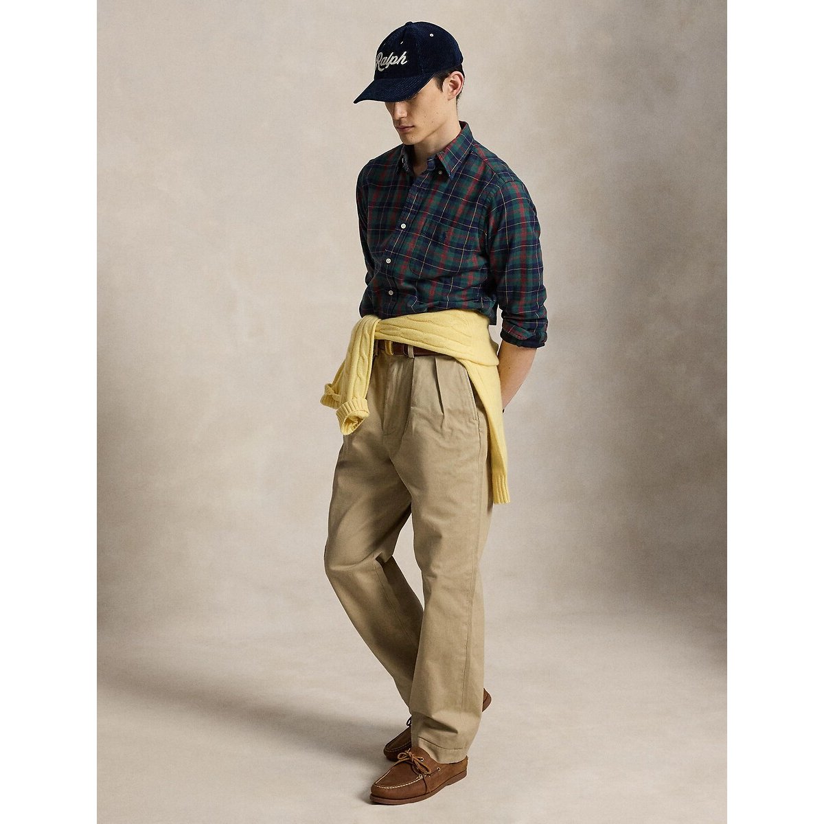 Chemise écossaise Oxford, Custom Fit carreaux vert, POLO RALPH LAUREN