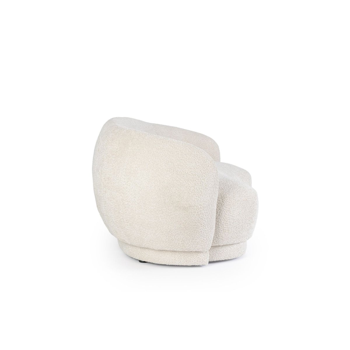 Canapé 3 places en tissu bouclette beige L191 - ELLA beige, HELLIN, DEPUIS 1862