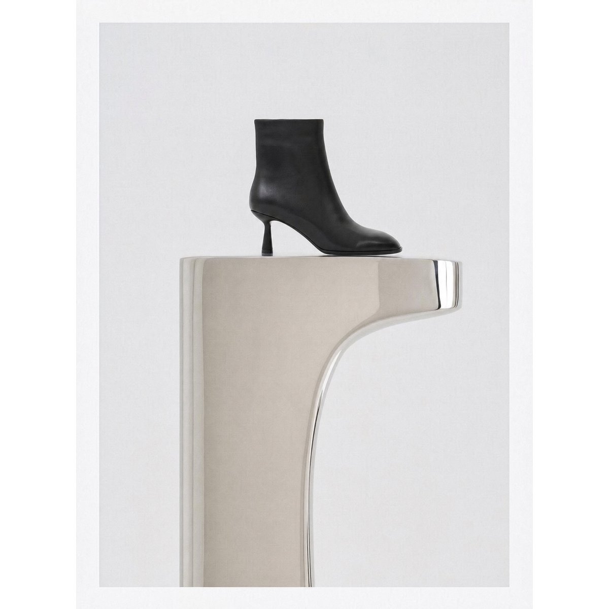 Bottines à bout rond NAOTO noir, MI MAI