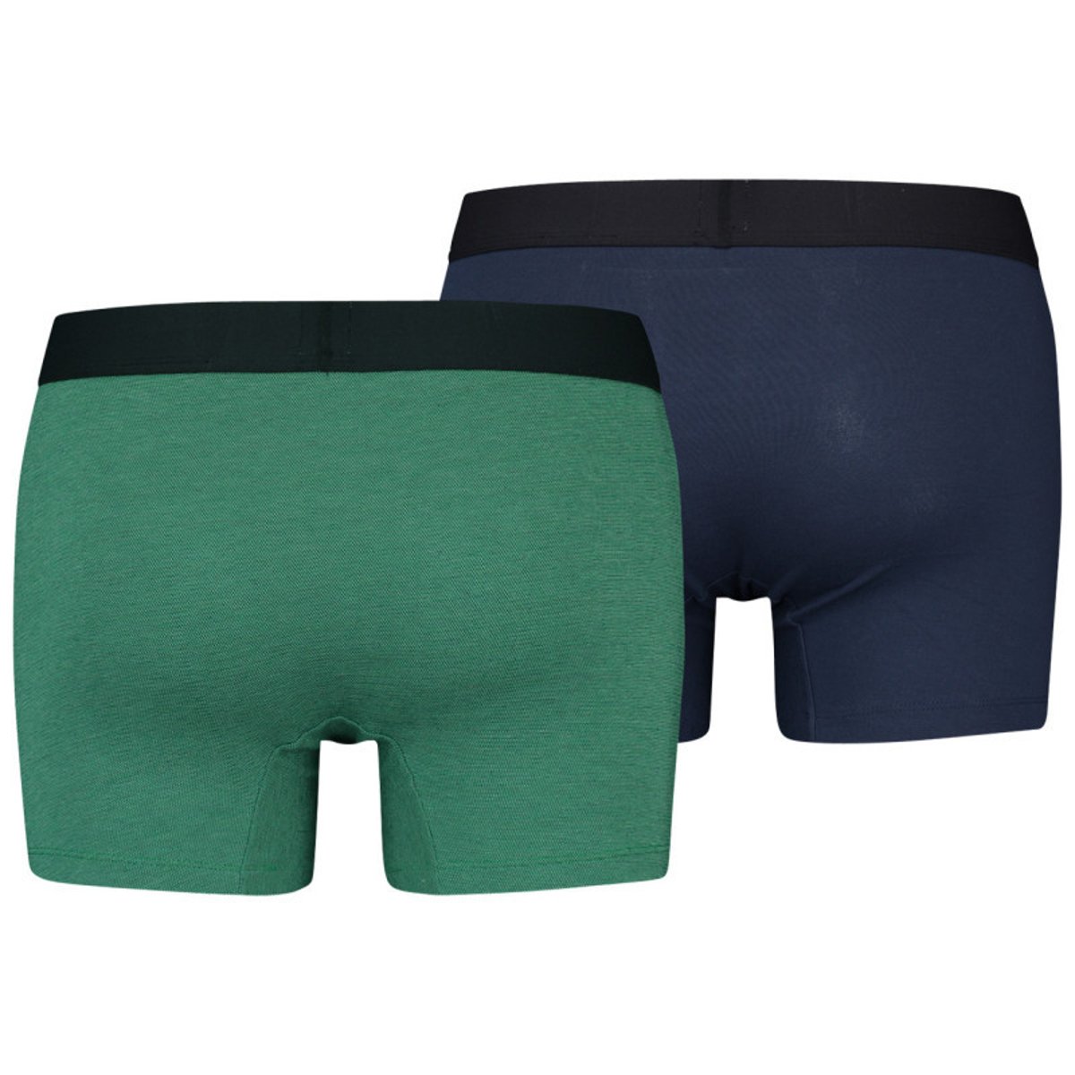 Lot de 2 boxers en coton bio vert, LEVI'S
