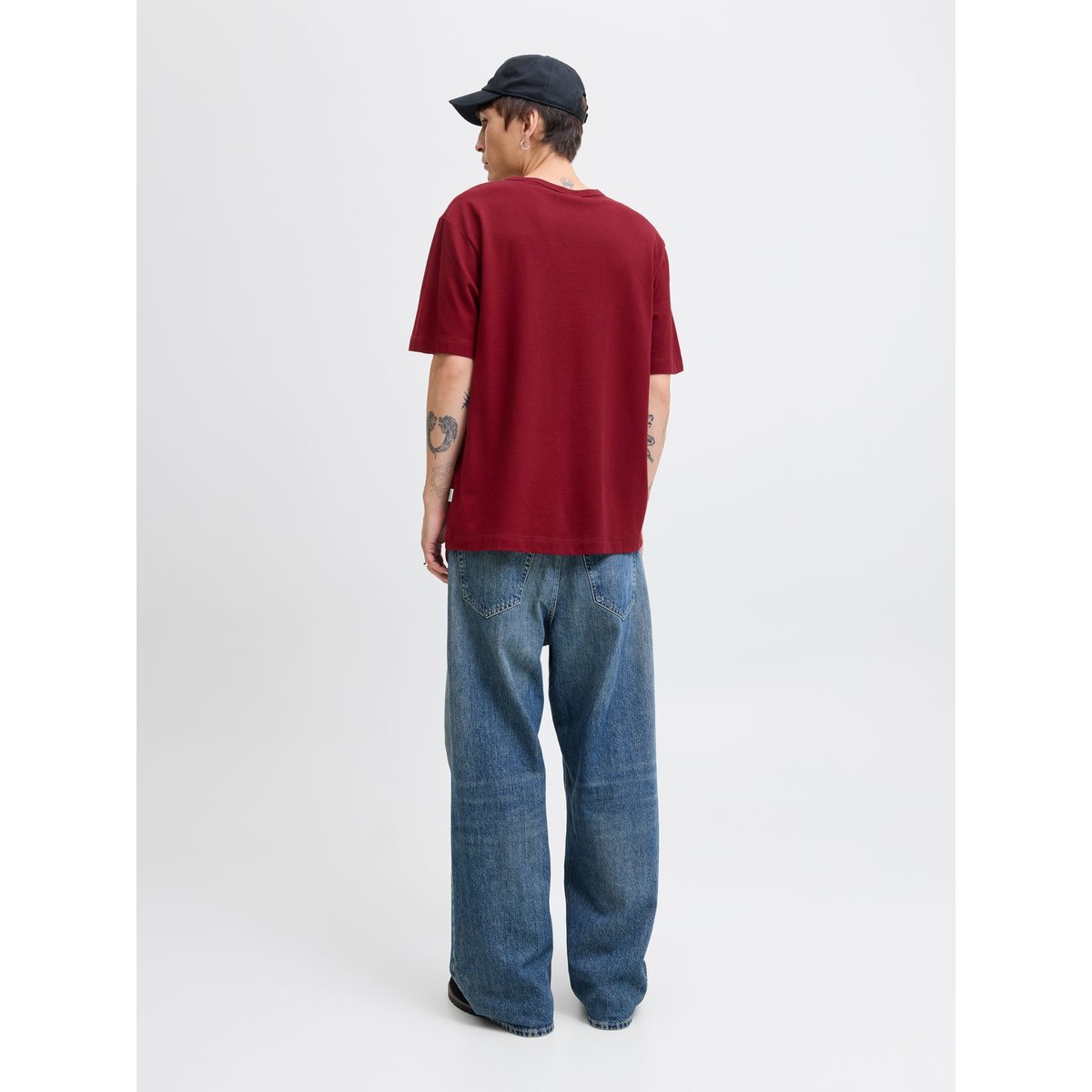 T-Shirt tibetan red, JACK & JONES