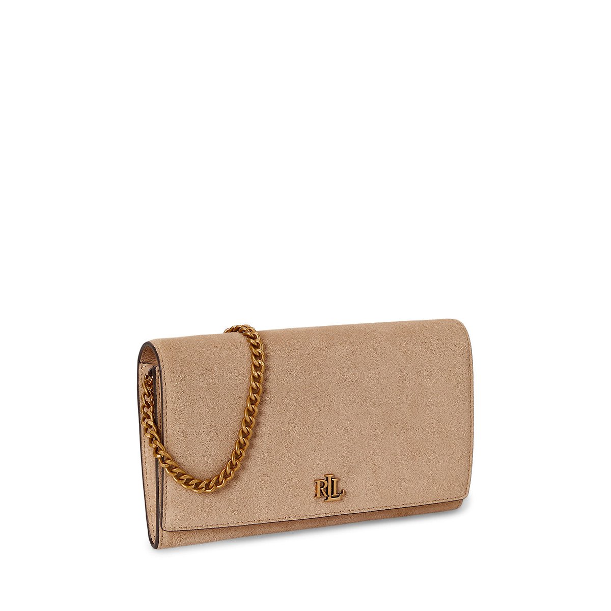 Pochette en cuir suède, ADAIR camel, LAUREN RALPH LAUREN