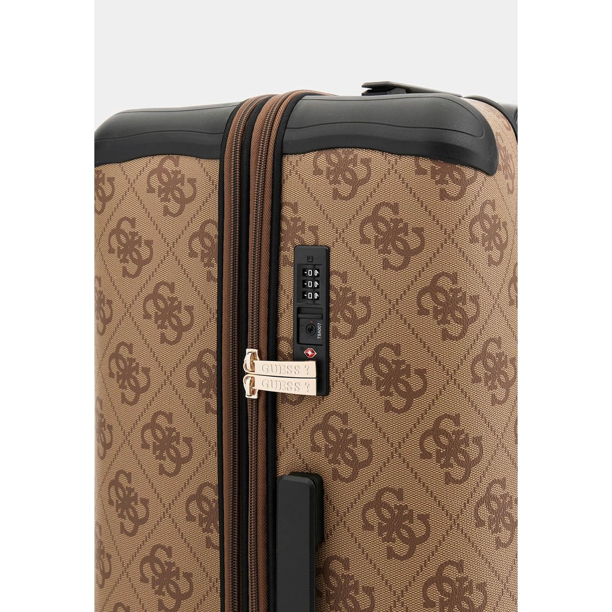 Trolley Berta Logo 4G marron multi, GUESS