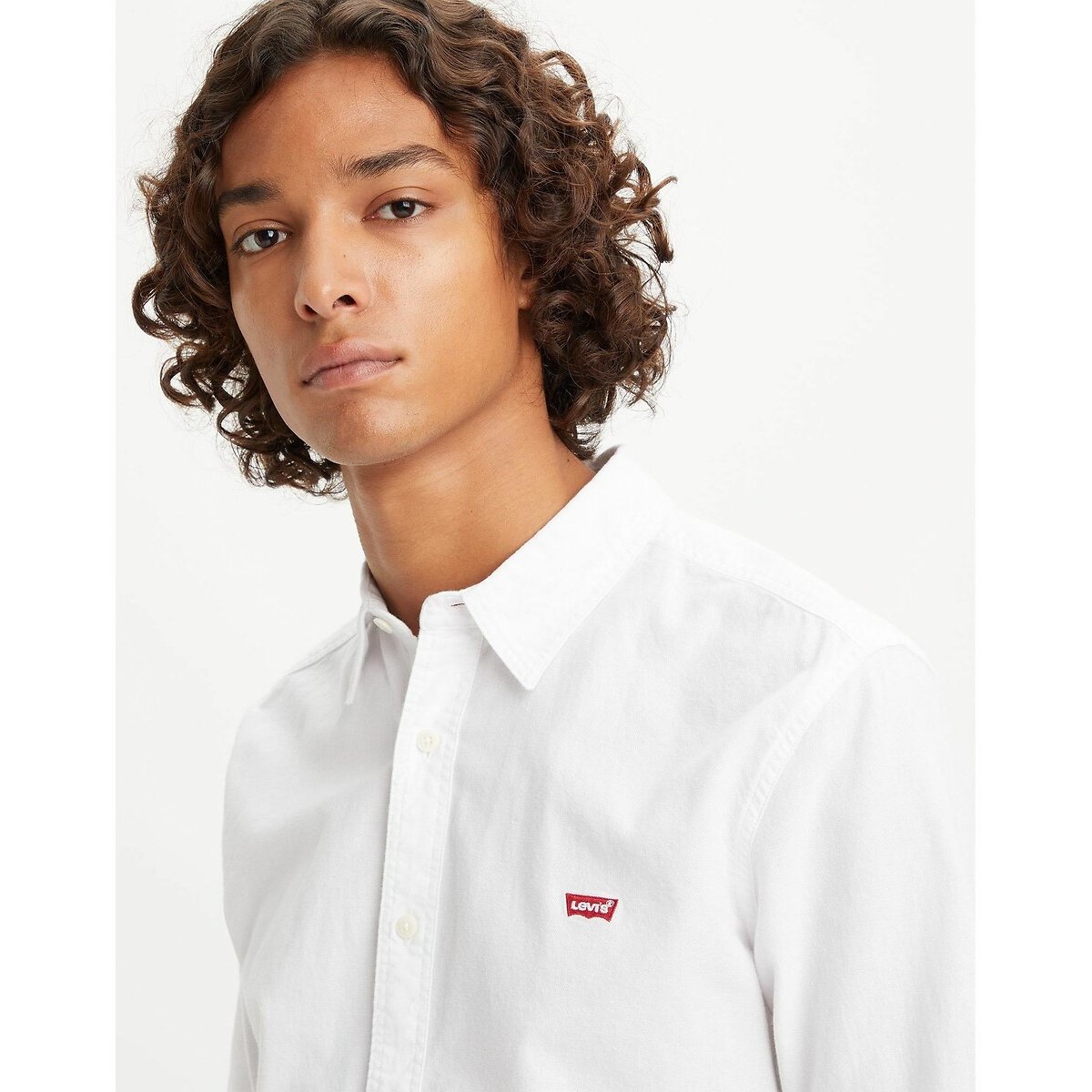 Chemise slim en oxford Housemark blanc, LEVI'S