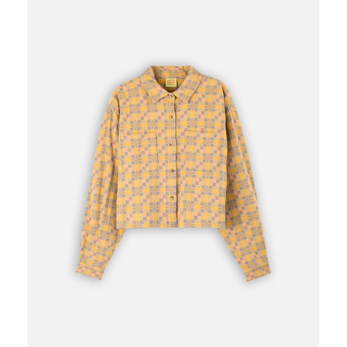 Chemise courte AOP TILE multicolore, OXBOW