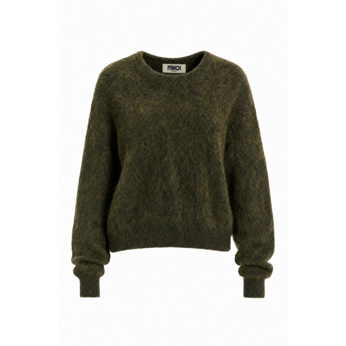 Pull Brooks en mohair BROOKS vert kaki, FRNCH