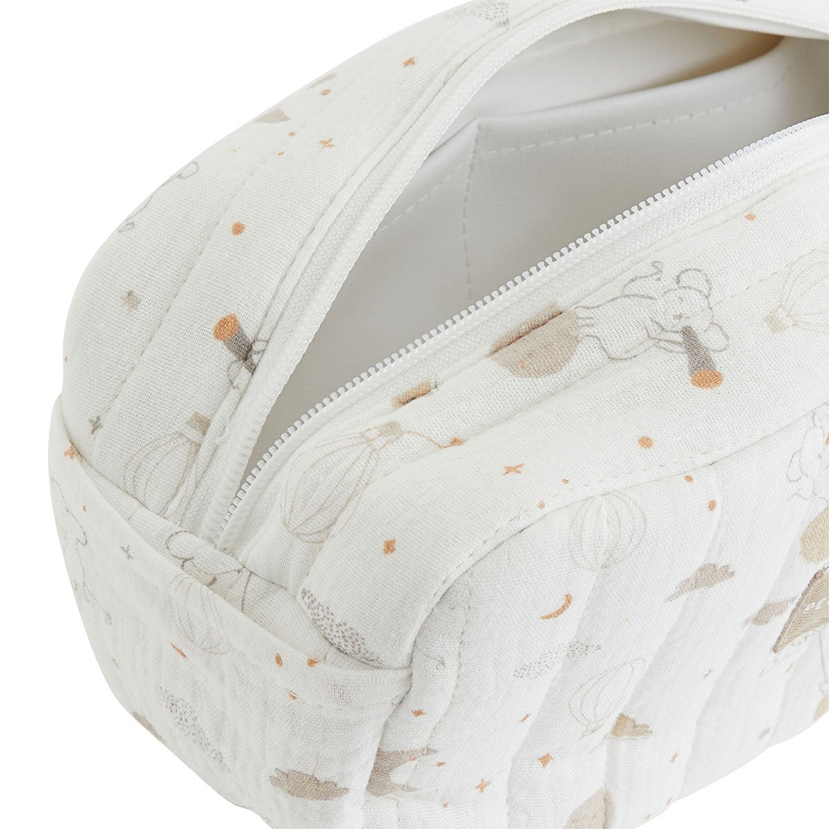 Trousse de toilette bébé Eliah ecru, PETIT BEGUIN