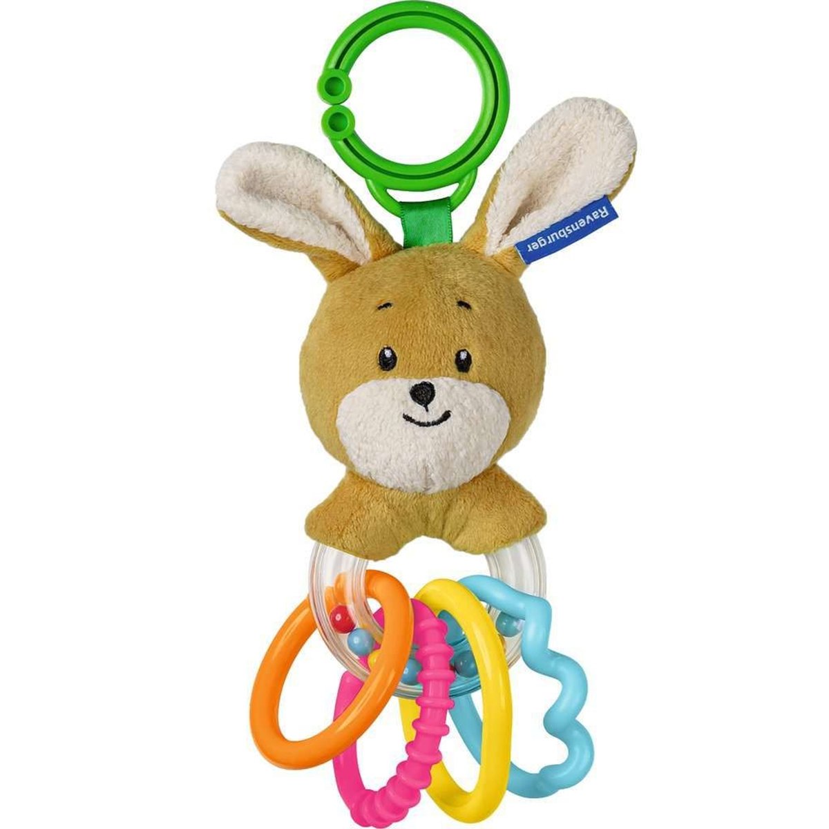 Ministeps Anneau hochet Pelle multicolore, RAVENSBURGER