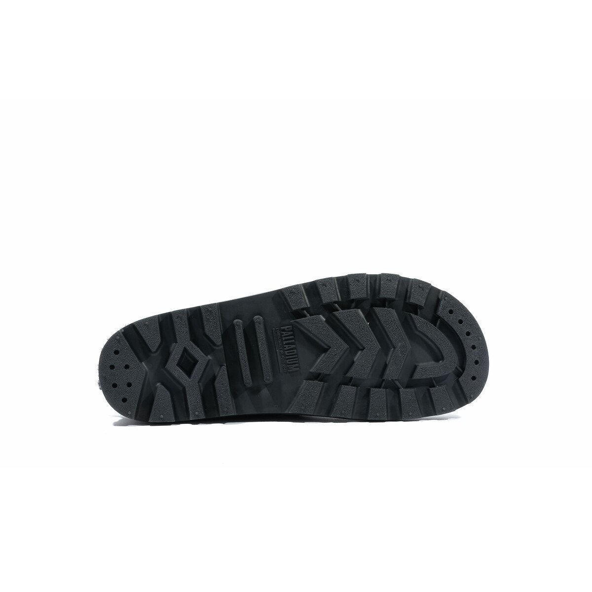 Sabots cuir fourrés Palladune Mule Warm noir, PALLADIUM
