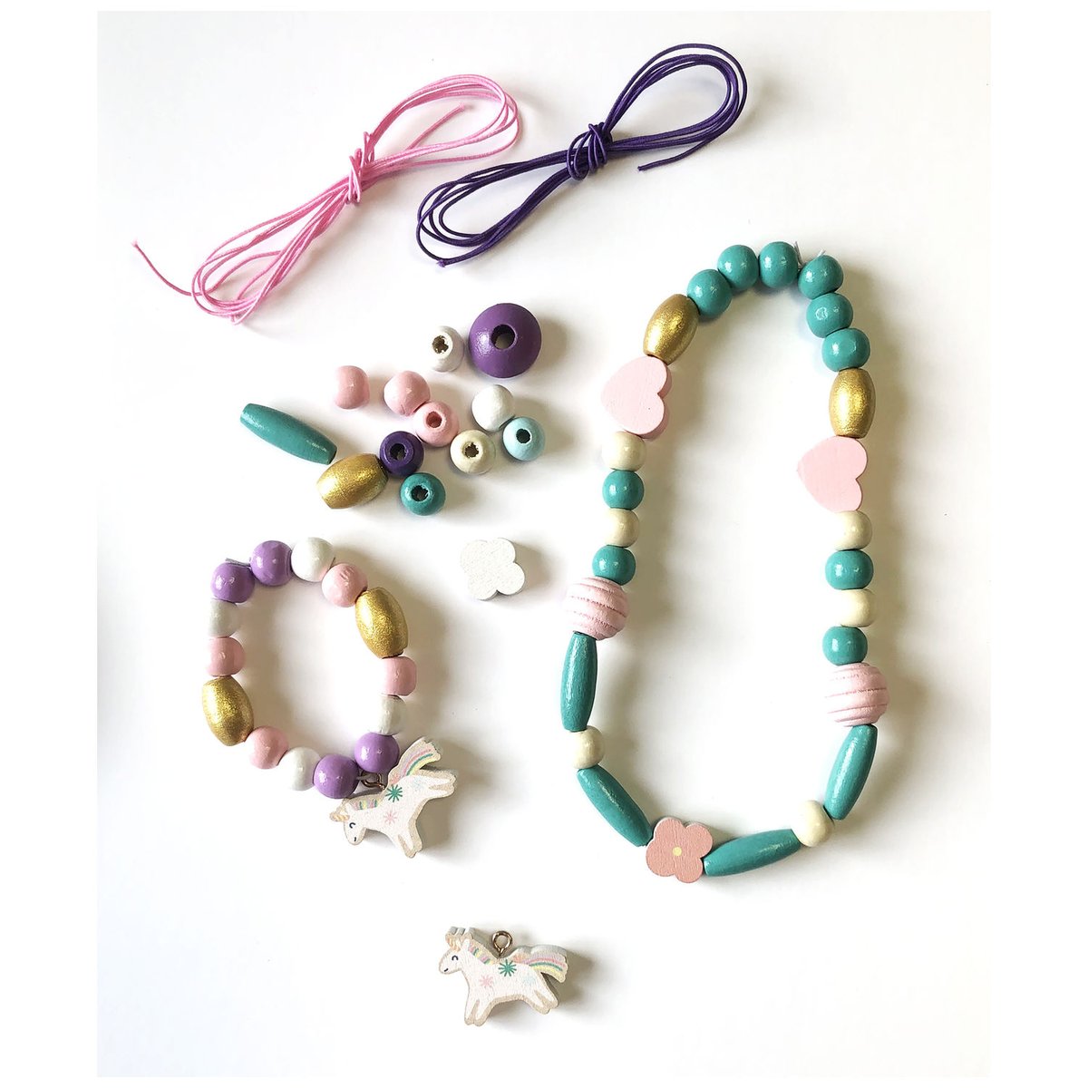 Coffret perles multicolore, SYCOMORE