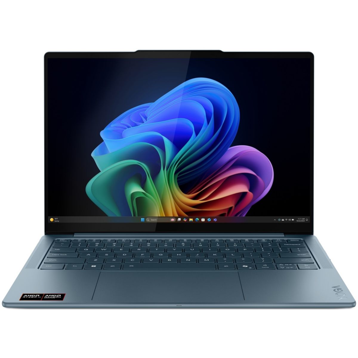 Ordinateur portable Yoga Slim 7 14AKP10 14" OLED AMD Ryzen AI 5 330 16 Go RAM LPDDR5x SSD 512 Go + souris couleur unique, LENOVO