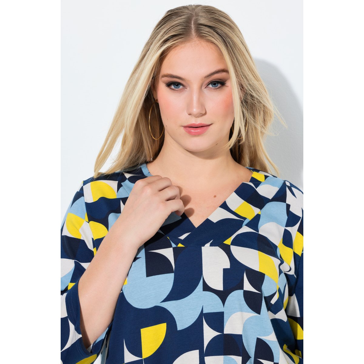 T-shirt coupe évasée univers, ULLA POPKEN