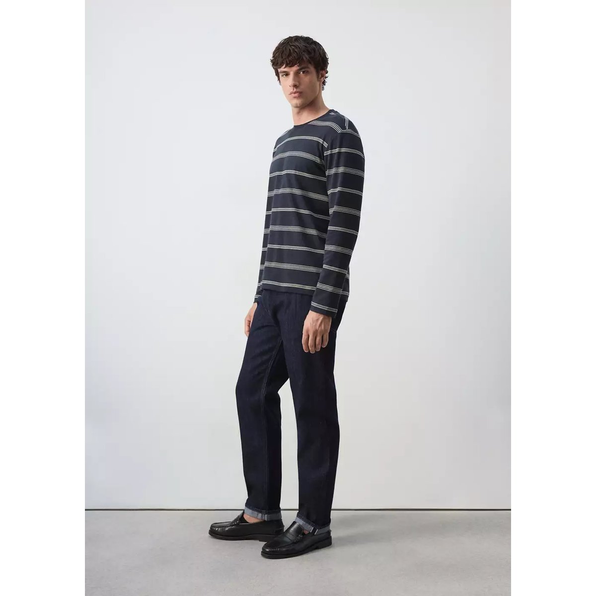 Jean regular fit 100 % coton bleu, MANGO MAN