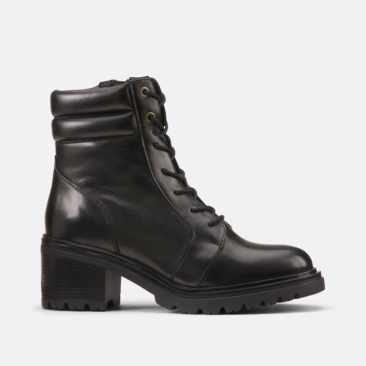 Damiana Ankle Boots with Lace Fastening black, GEOX