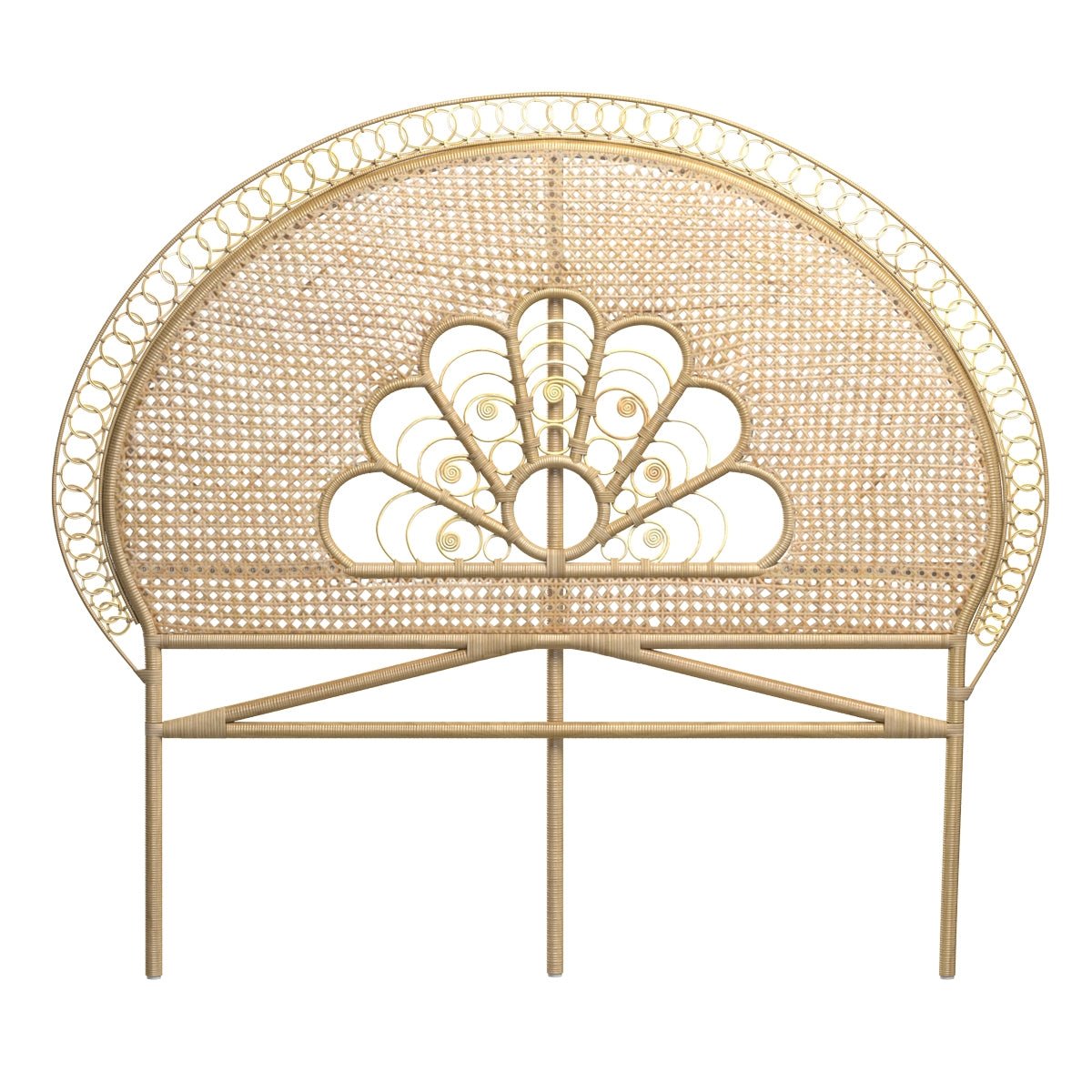 Tête de lit en rotin - GABRIELLA naturel, MAISON PAVANE