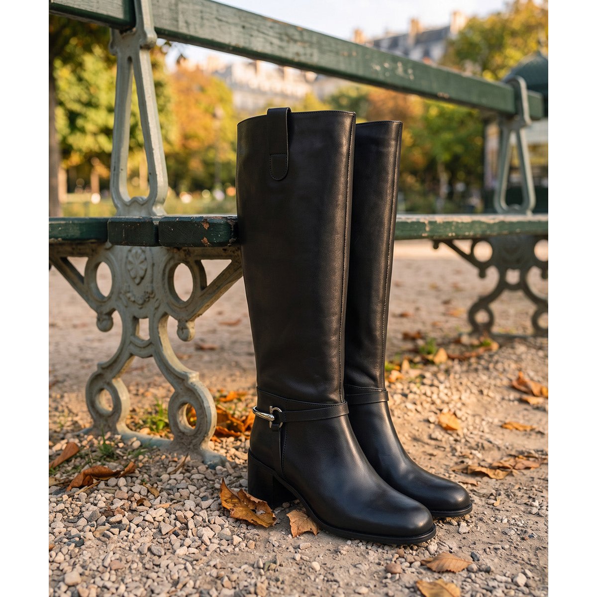 Bottes ÉLODIE noir, FINSBURY
