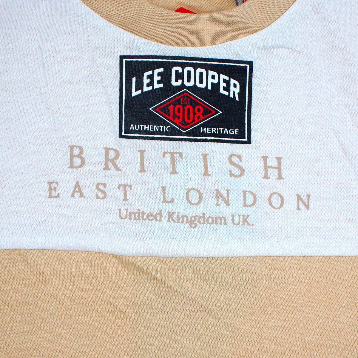Ensemble t-shirt et short assorti HOLIDAY beige, LEE COOPER