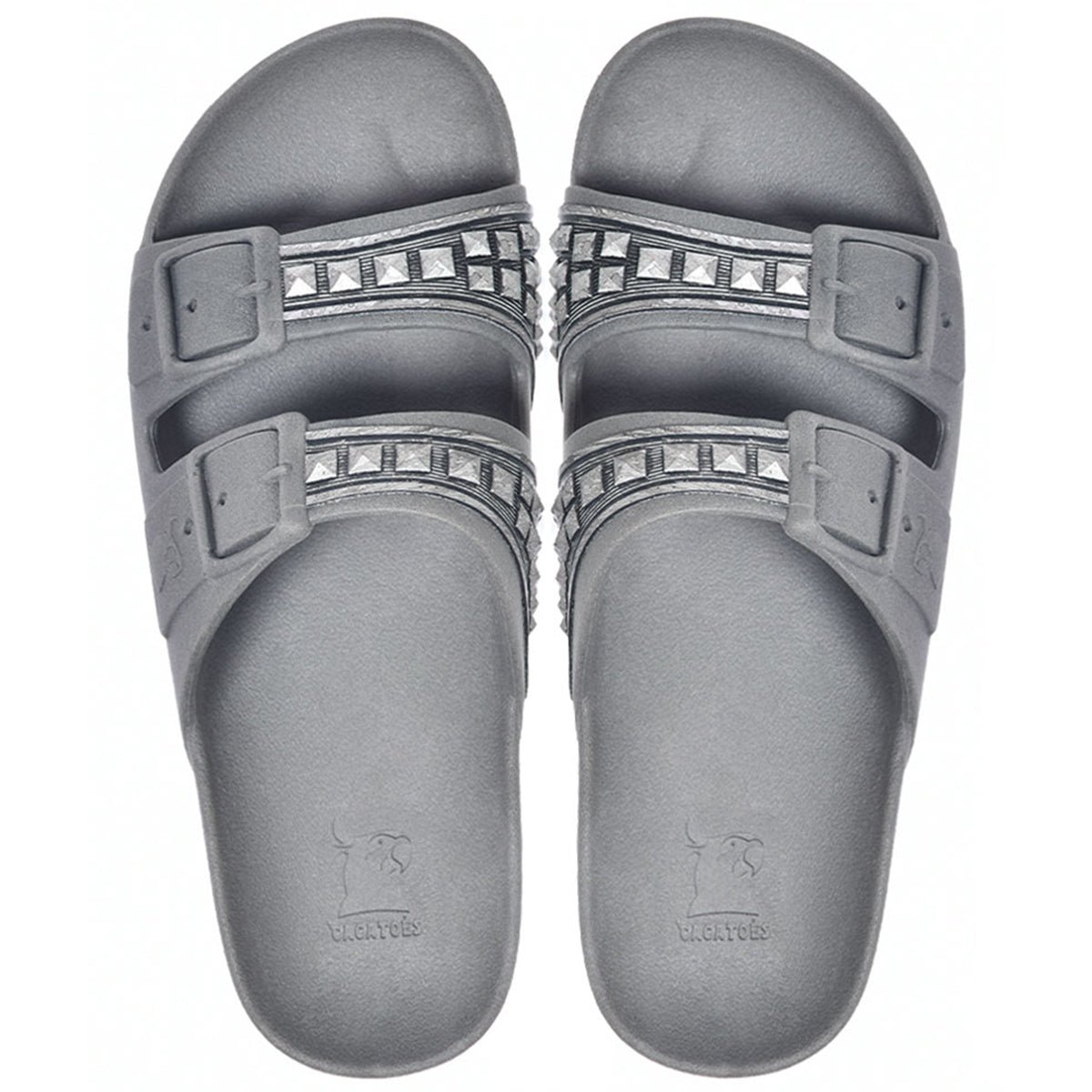 Sandales plates Enfant BELEM gris froid, CACATOES