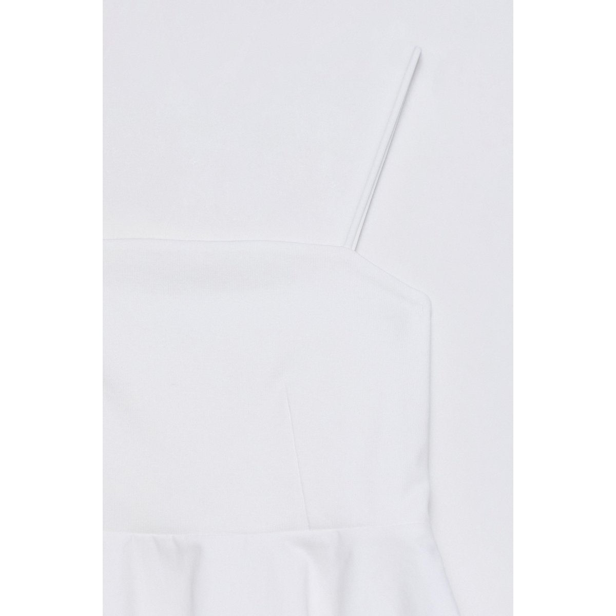 TOP AVEC MÉLANGE DE MATIÈRES blanc, SALSA JEANS