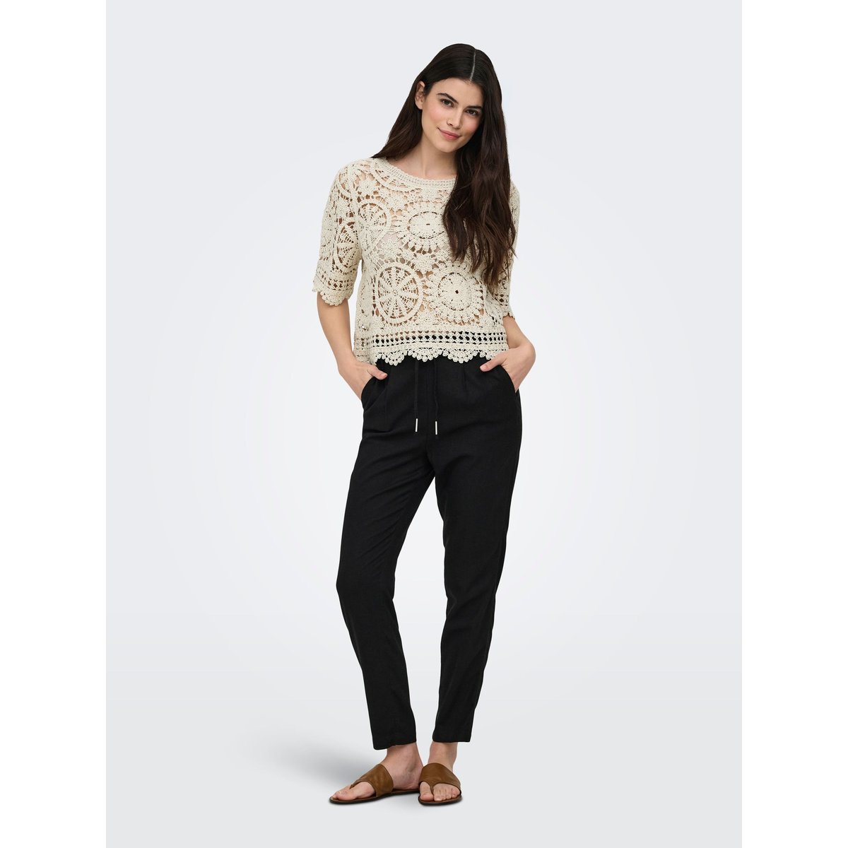 Pull En Maille birch, ONLY