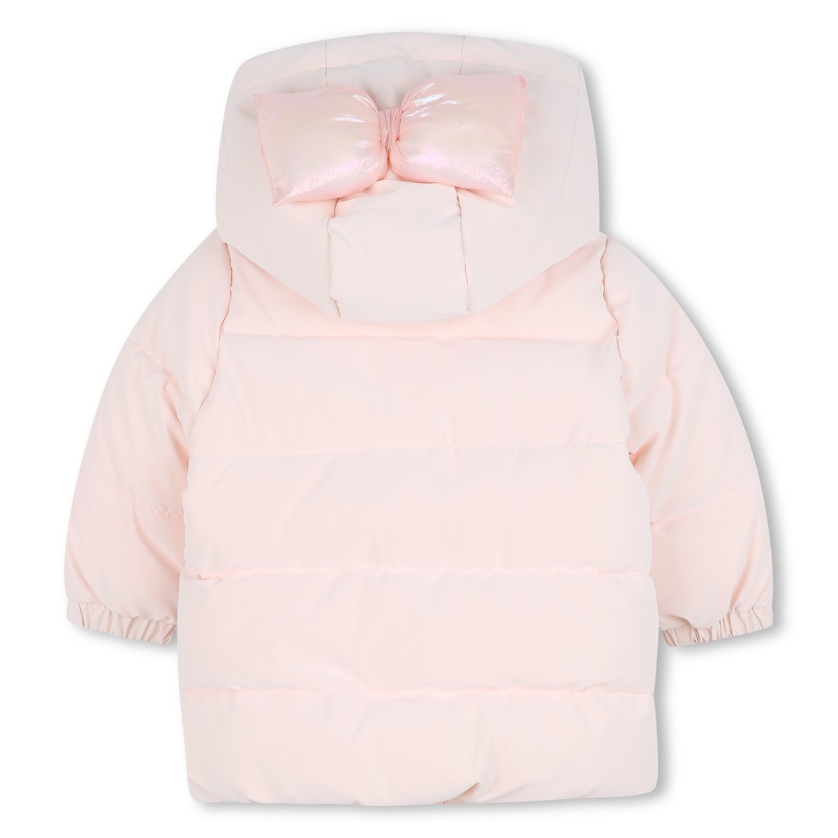 Veste en duvet matelassée avec capuche rose courage, BILLIEBLUSH