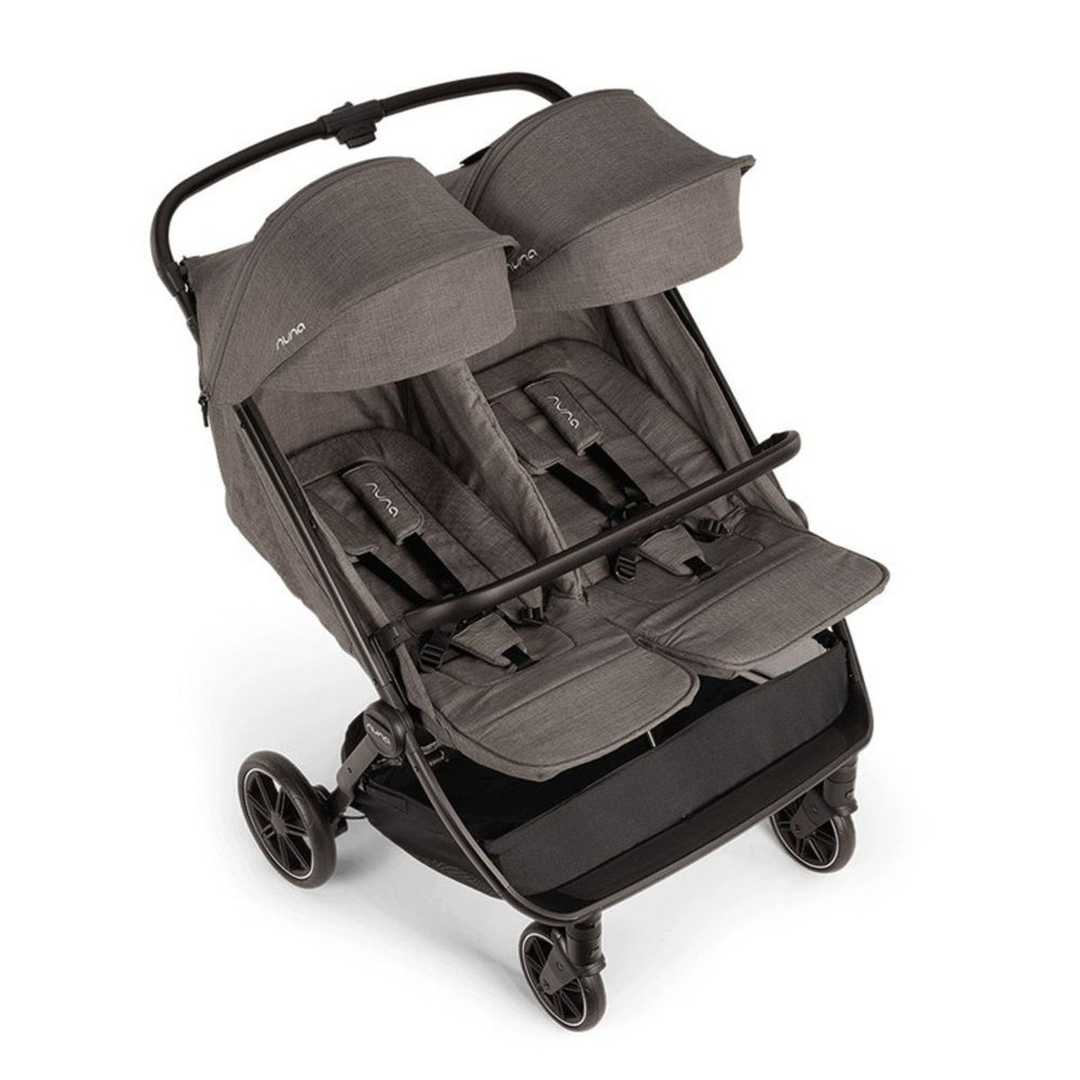 Poussette double Trvl Dubl gris, NUNA