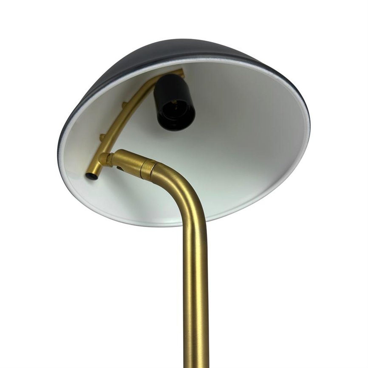 Lampe à poser en Métal, noir et acier OULU noir, laiton, DYBERG LARSEN
