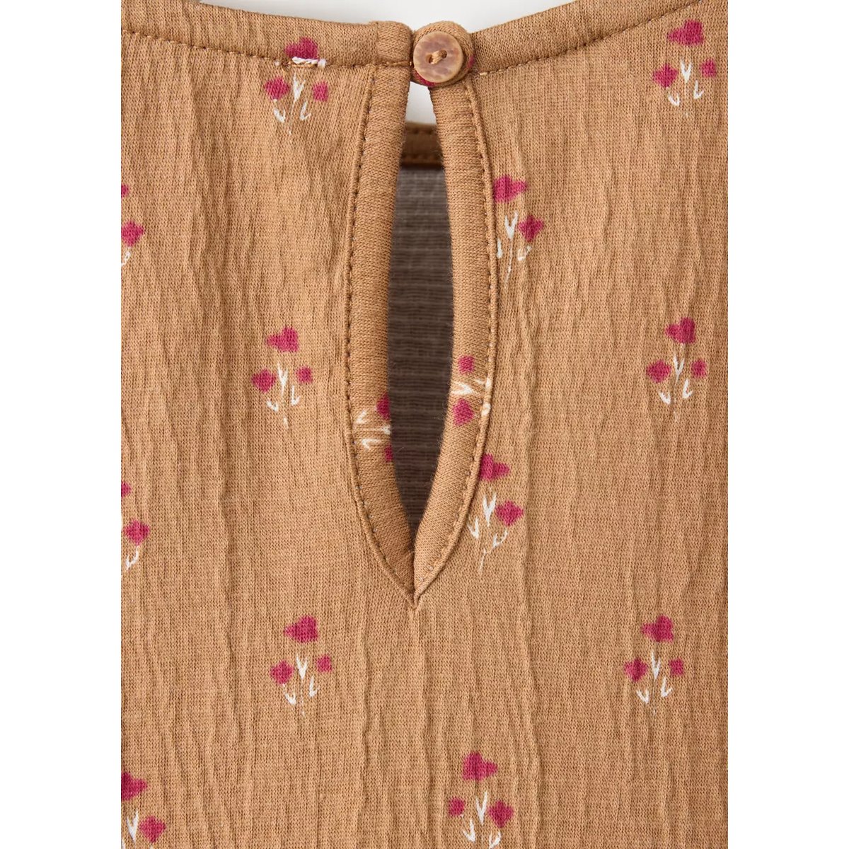 Robe à fleurs kaki, MANGO BABY