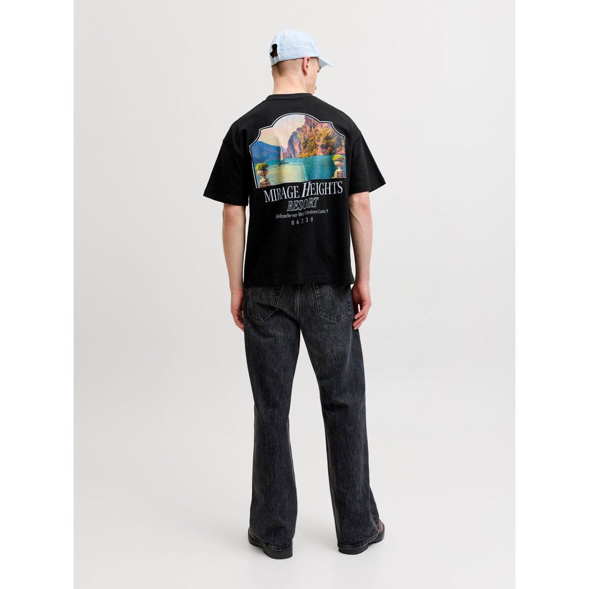 T-Shirt black 1, JACK & JONES