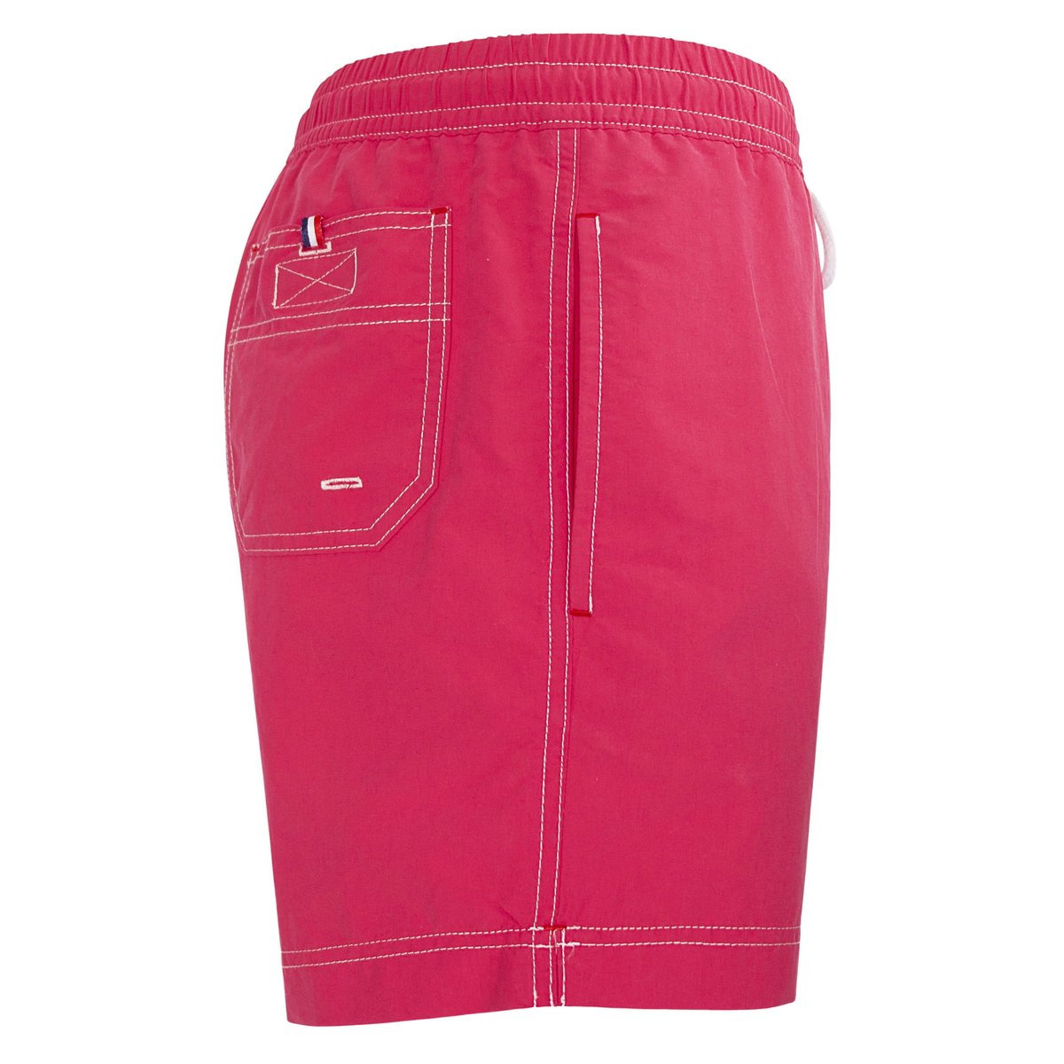 Short de bain MONTAUK 2923 Classic fit rose frésia, LES LOULOUS DE LA PLAGE