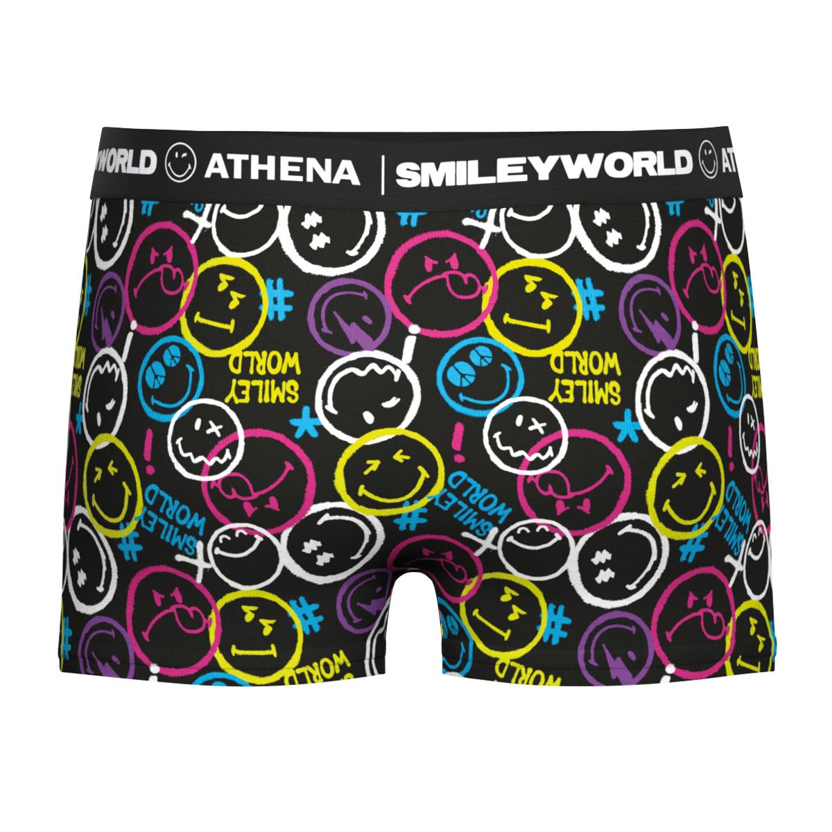 Boxer, SMILEYWORLD noir, ATHENA