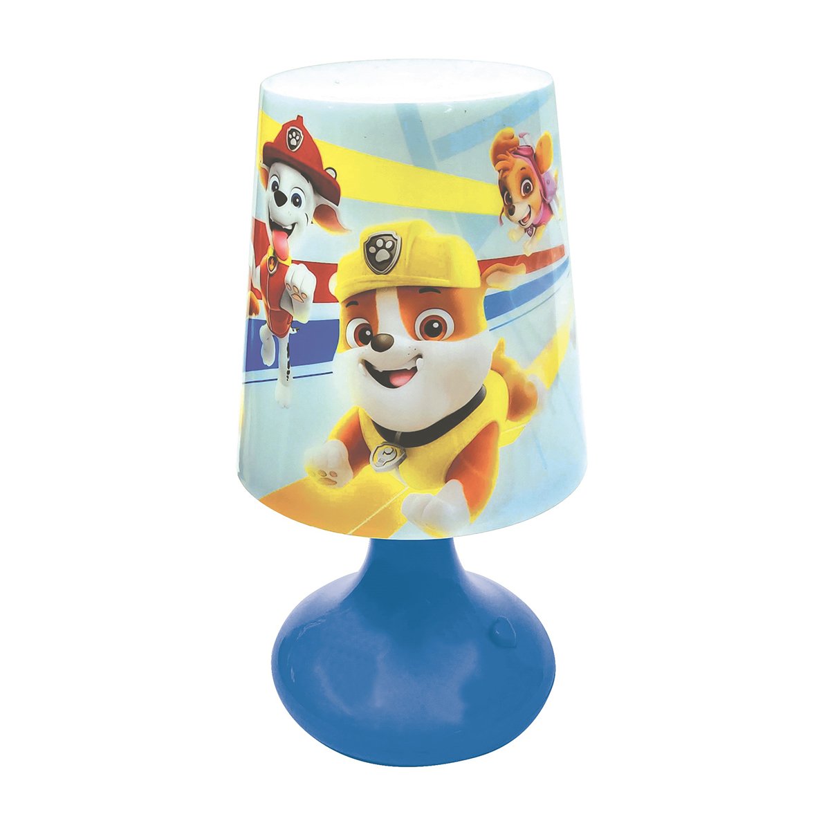 Mini lampe de chevet veilleuse sans fil Pat’ Patrouille multicolore, LEXIBOOK