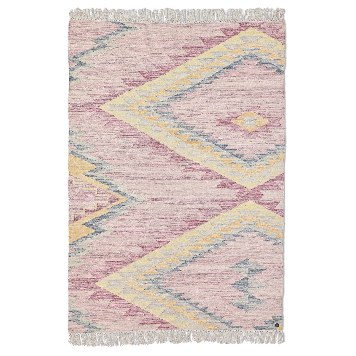 Tapis salon tissé main réversible - VINTAGE berry, TOM TAILOR