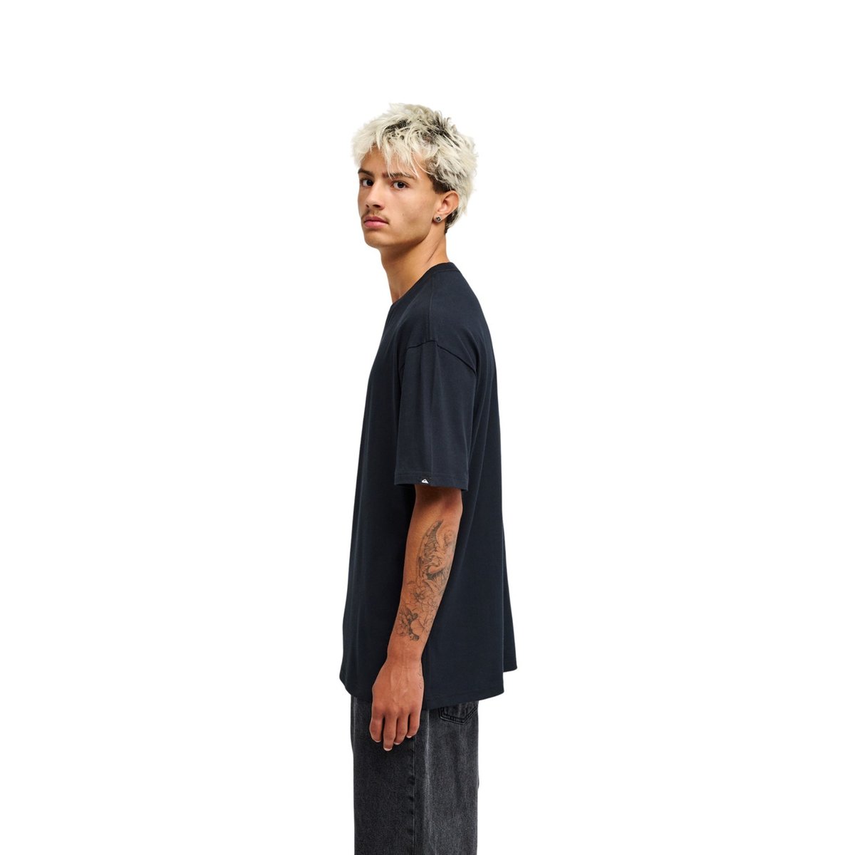 T-Shirt manches courtes DISK noir black, QUIKSILVER