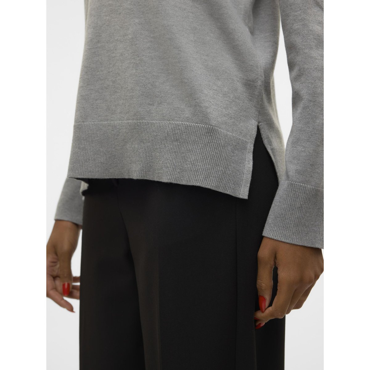 Pull En Maille noire - black, VERO MODA