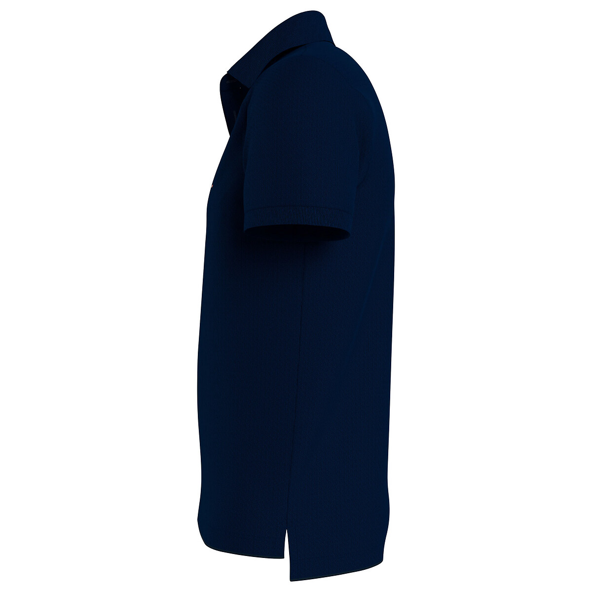 Polo ajusté 1985 en piqué bleu marine, TOMMY HILFIGER