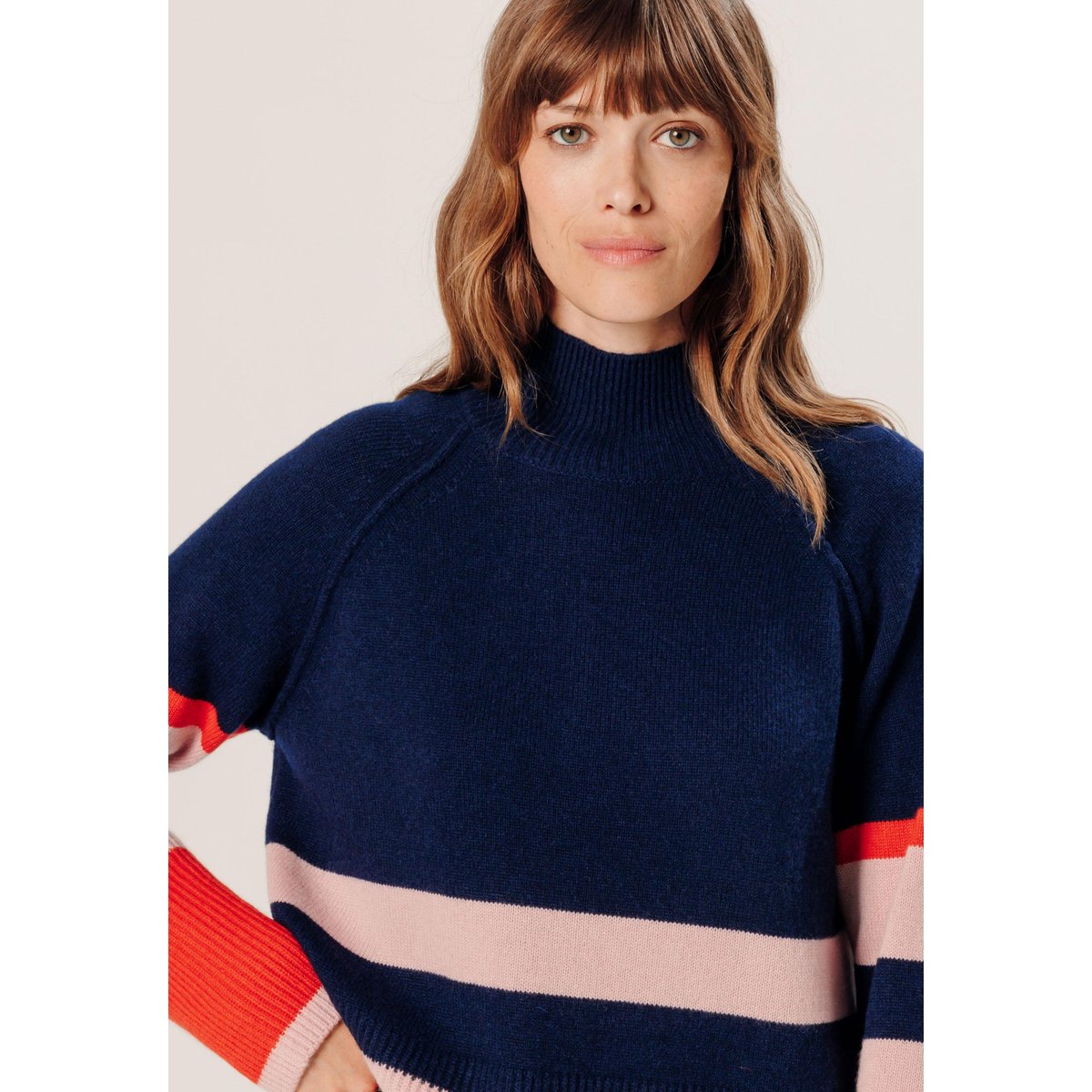 Pull oversize en cachemire bleu marine, RODIER